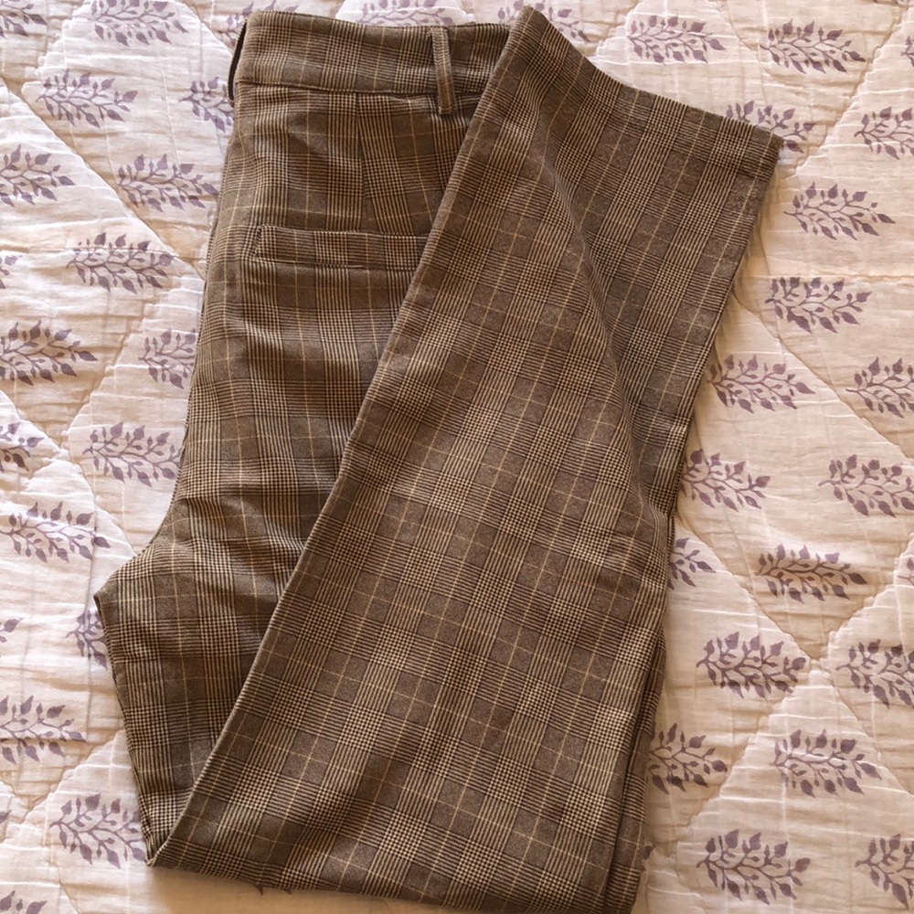 Nasty Gal Checked Trousers